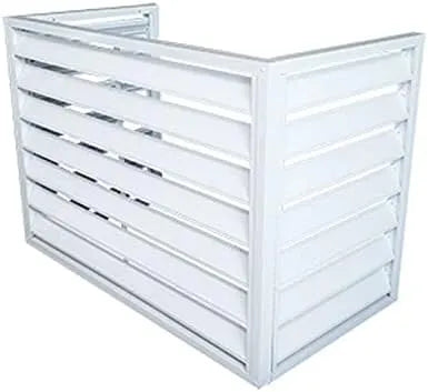 Pompe, Couvercle en Aluminium résistant aux intempéries pour climatiseurs Split, Protection Durable de la à Chaleur, réduction du Bruit