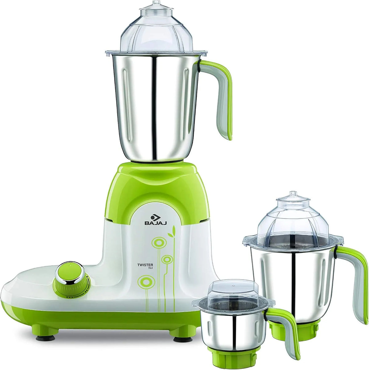 Deluxe Mélangeur avec 3 pots finition blanche Bajaj Twister